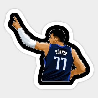 Luka Doncic Reaction Sticker